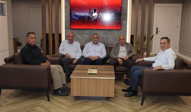 Dere, ÇESOB  heyetini ağırladı