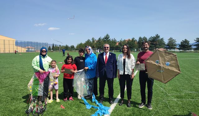 Dodurga'da  uçurtma yarışı