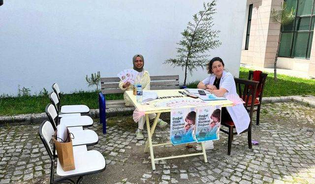 Çorum'da normal doğum  için bilgilendirme seferberliği