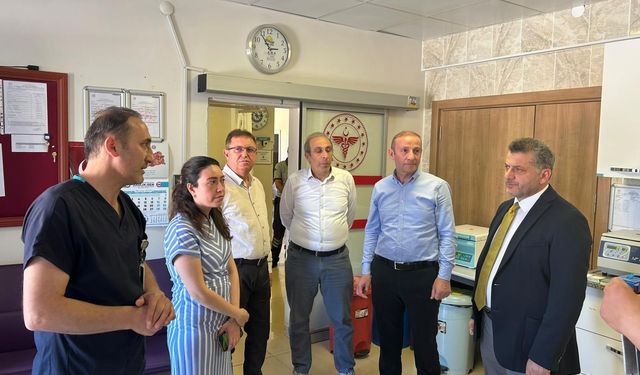 Zehir’den Mecitözü’ndeki  sağlık tesislerine inceleme