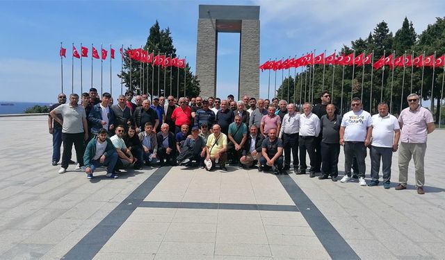 Çorum’da sanayi esnafının  İstanbul ve Çanakkale turu