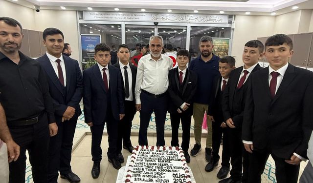 İskilip’te 17 hafız mezuniyet  heyecanı yaşadı