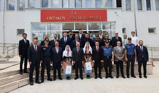 Vali Çalgan’dan Ortaköy ziyareti