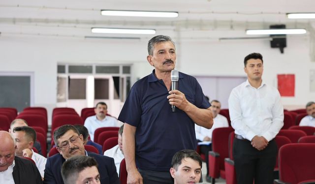 Oğuzlar’da muhtarlar  toplantısı gerçekleştirildi