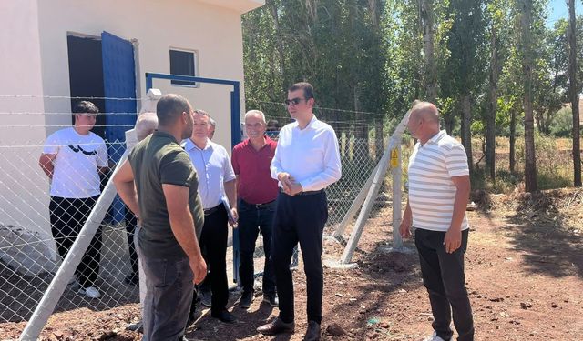 Kaymakam Köksal köylerde  çalışmaları inceledi