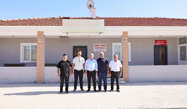 Vali Çalgan'dan Cerit Köyü ziyareti