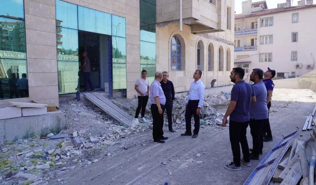 Osmancık Emniyet  inşasında sona doğru