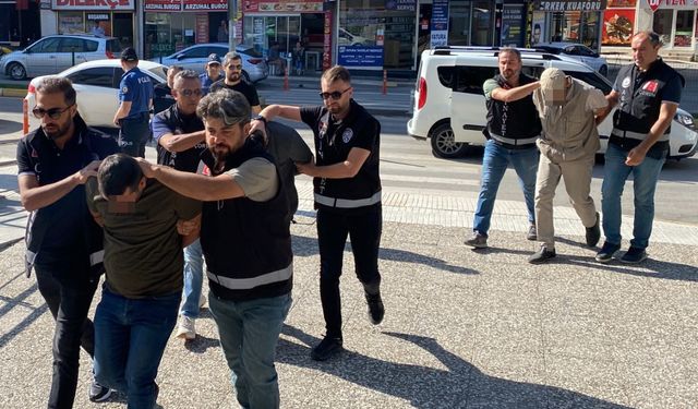 Çorum merkezli silah  operasyonunda 2 tutuklama