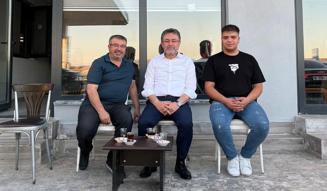 Bakan Yumaklı Sungurlu'da mola verdi
