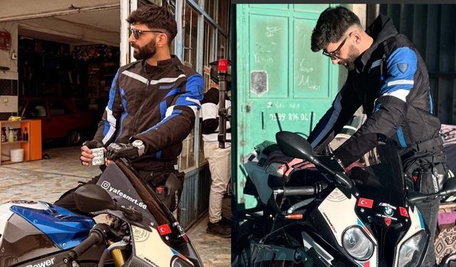 Genç motorcu 3 günlük yaşam savaşını kaybetti
