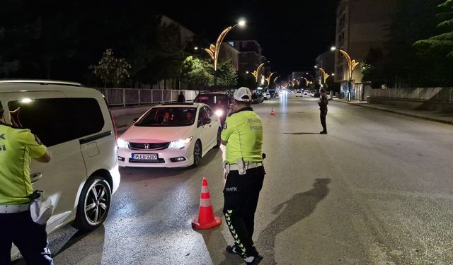 20 sürücüye 24 bin lira para cezası