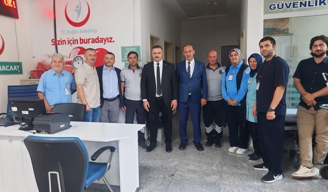 Sağlık Müdürü Zehir’den Kargı’da  sağlık tesislerine ziyaret