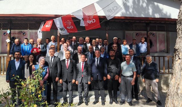 CHP Oğuzlar İlçe Başkanlığına  yeniden Talip Karadeniz seçildi