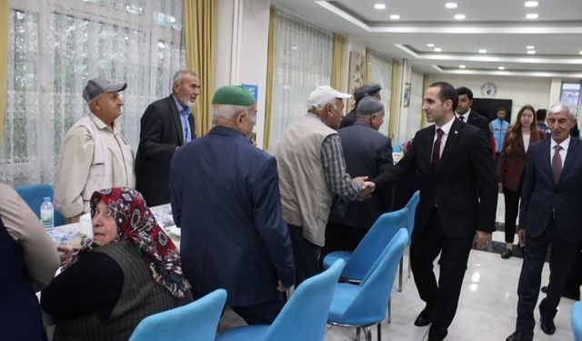 İskilip protokolü gaziler ve  şehit yakınları ile buluştu