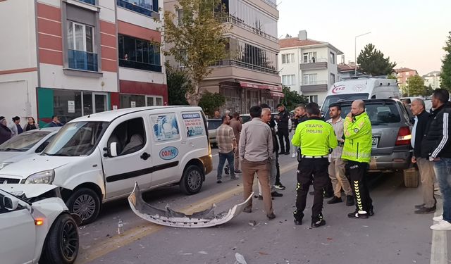 Çorum’da zincirleme kaza 4 yaralı