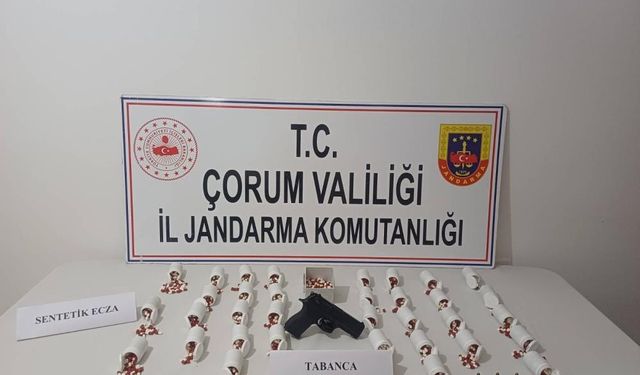 Çorum’da uyuşturucu operasyonu: 3 tutuklama