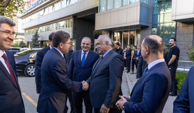 Çizikci, Bakan Tunç ve yargı  mensuplarıyla biraraya geldi