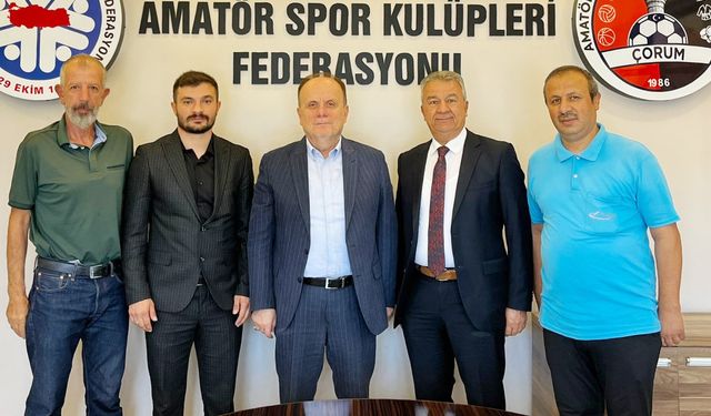 Baykan’dan Çorum ASKF’ye ziyaret