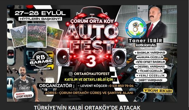 AUTO Festivali 3 Ortaköy’de