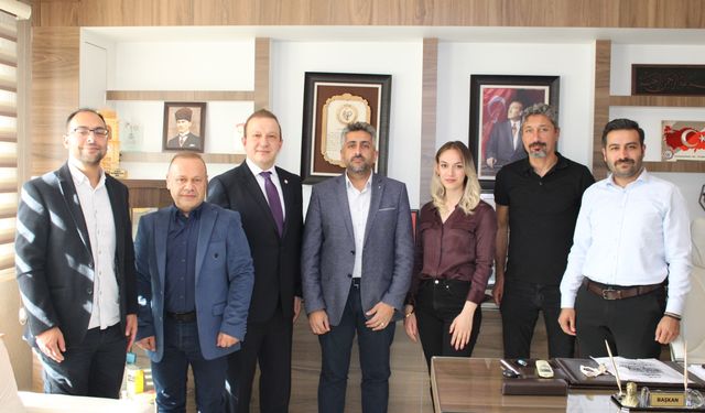 Hastane yönetiminden Eczacı  Odası’na “hayırlı olsun” ziyareti