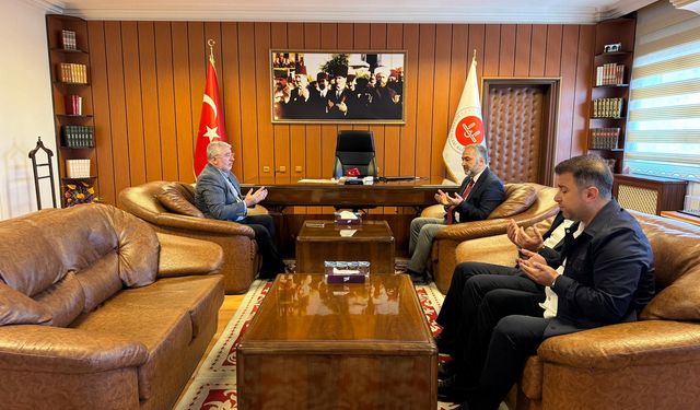 Müftü Yıldırım’a  taziye ziyaretleri