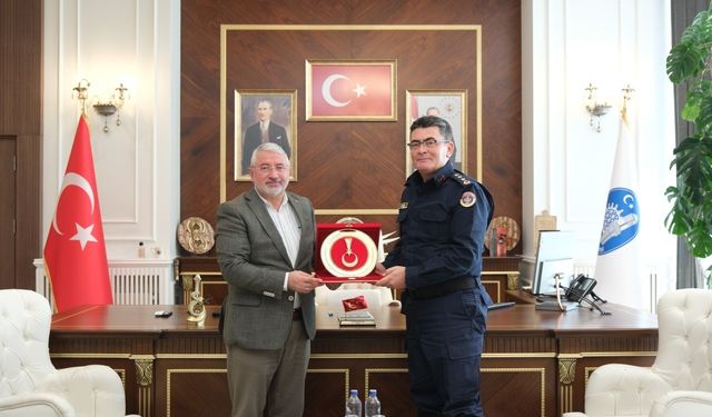 Komutan’dan  Aşgın’a ziyaret