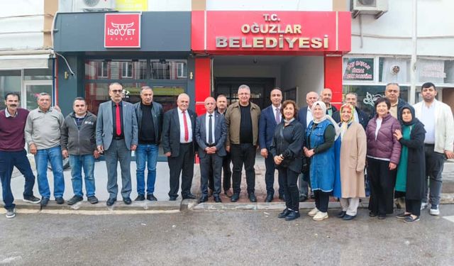 Oğuzlar Belediyesi’nin çalışmaları değerlendirildi