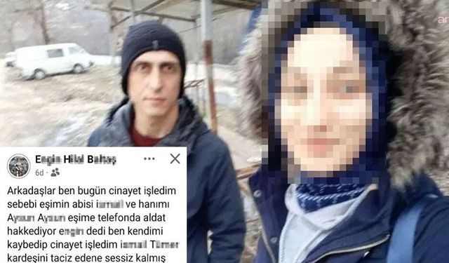 Önce eşini öldürdü, sonra sosyal medyadan itiraf etti!