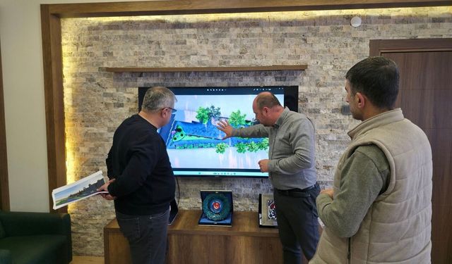 Bayat Cumhuriyet  Parkı yenileniyor