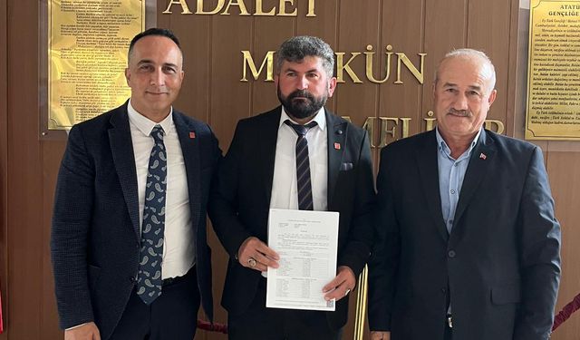 Uğurludağ CHP yönetimi  resmen görevine başladı