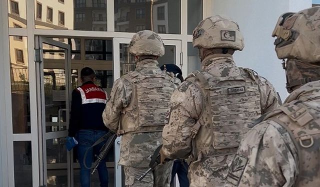 Çorum merkezli 3 ilde terör örgütü operasyonu: 2 tutuklama