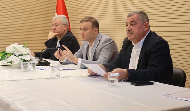 Alaca’da Köylere Hizmet  Götürme Birliği toplantısı