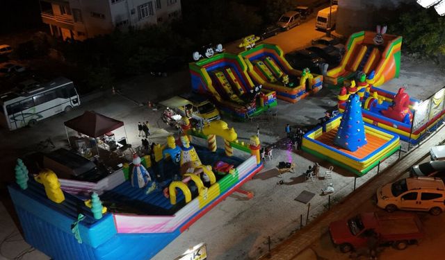 Kargı’da miniklere  ücretsiz oyun parkı