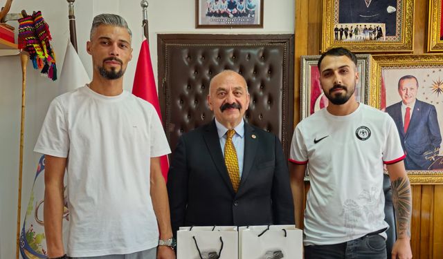 İsbir’e teşekkür ziyareti