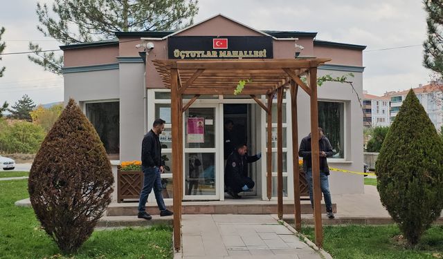 Muhtarlar Gününde muhtarlığa silahlı saldırı