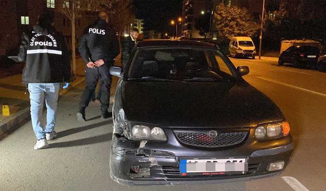 Önce kaza, sonra silahla yaralama!