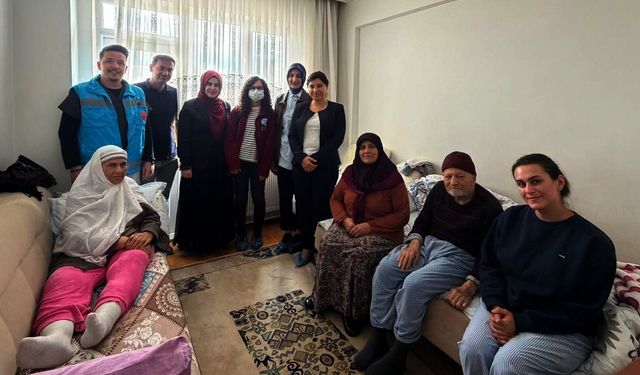 Başhekim Narin’den hastalara evde ziyaret