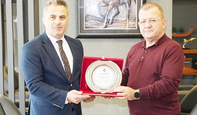 Başkan Başaranhıncal’a  spora katkı teşekkürü