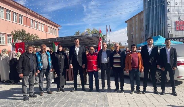 Gazze için 1.2 milyon  liralık destek sağlandı