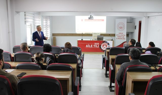 Aile Müdürlüğü’nde PYS eğitimi yapıldı