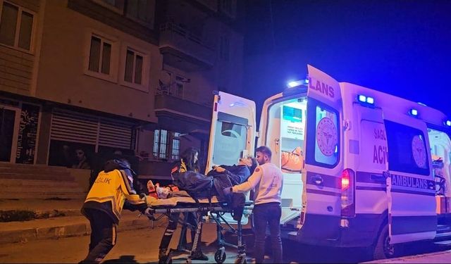 Çorum'da kontrolden çıkan motosiklet devrildi: 1 yaralı