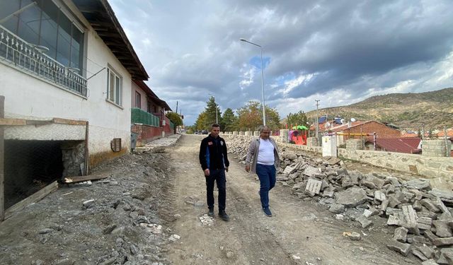 Bayat’ta altyapı seferberliği