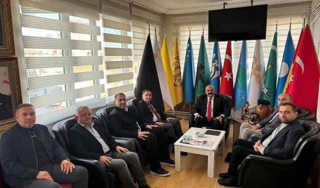 Taner İsbir, MÜSİAD  yöneticilerini ağırladı