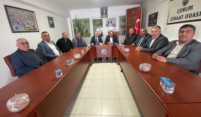 Tarımsal Üretimde Yaşanan  Güncel Gelişmeleri Görüştüler