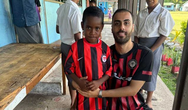 Çorum FK forması Fiji’ye taşındı…