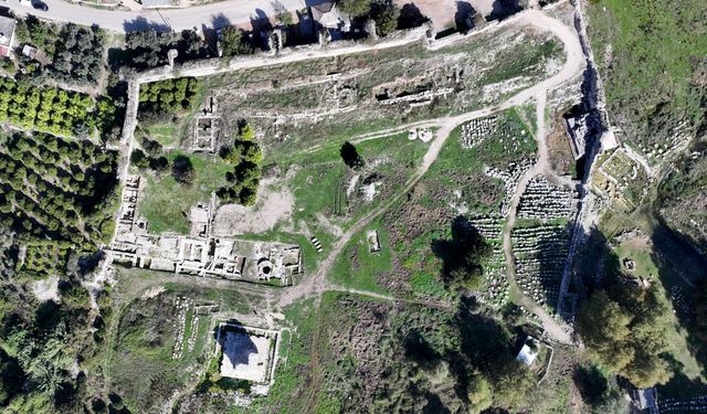 43 yıldır aranan Zeus Tapınağı ortaya çıktı