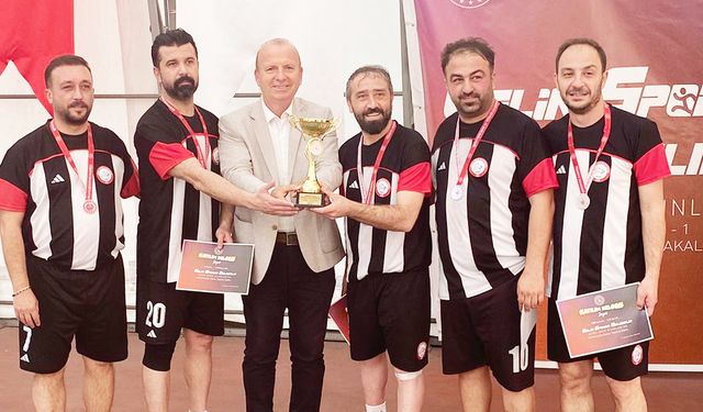 Ayak tenisinde Çorum Valiliği ikinci