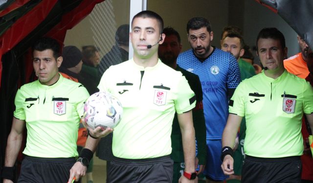 Çorum FK-Iğdır maçının hakemi Antalya’dan