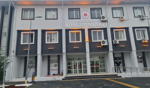 Sungurlu Adliyesi  cephesi yenilendi