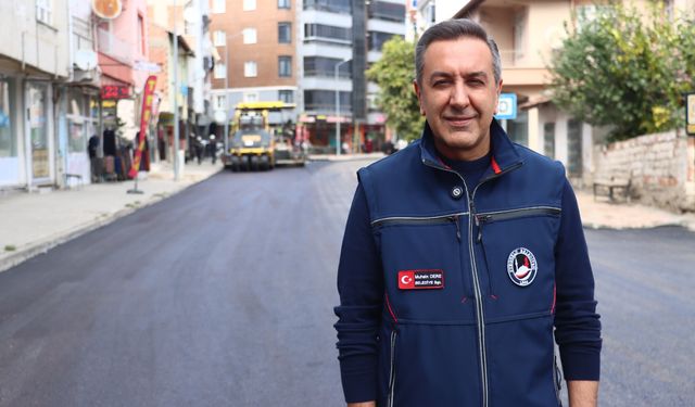 Sungurlu’da 44.725 ton sıcak  asfalt serimi gerçekleştirildi